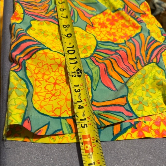 Chubbies Green and Blue Lucky Pineapple Shorts - Picture 6 of 7